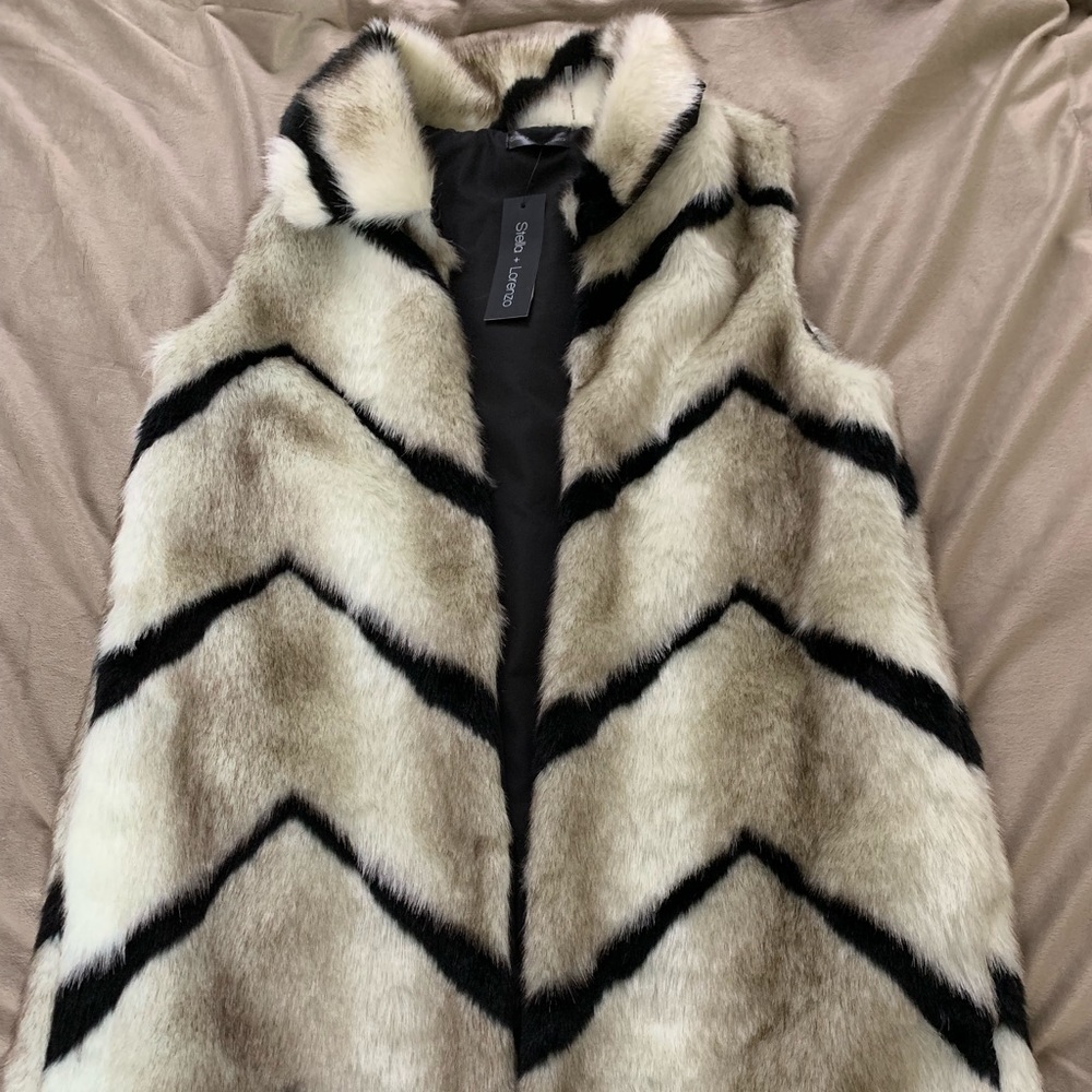 Stella + Lorenzo faux fur